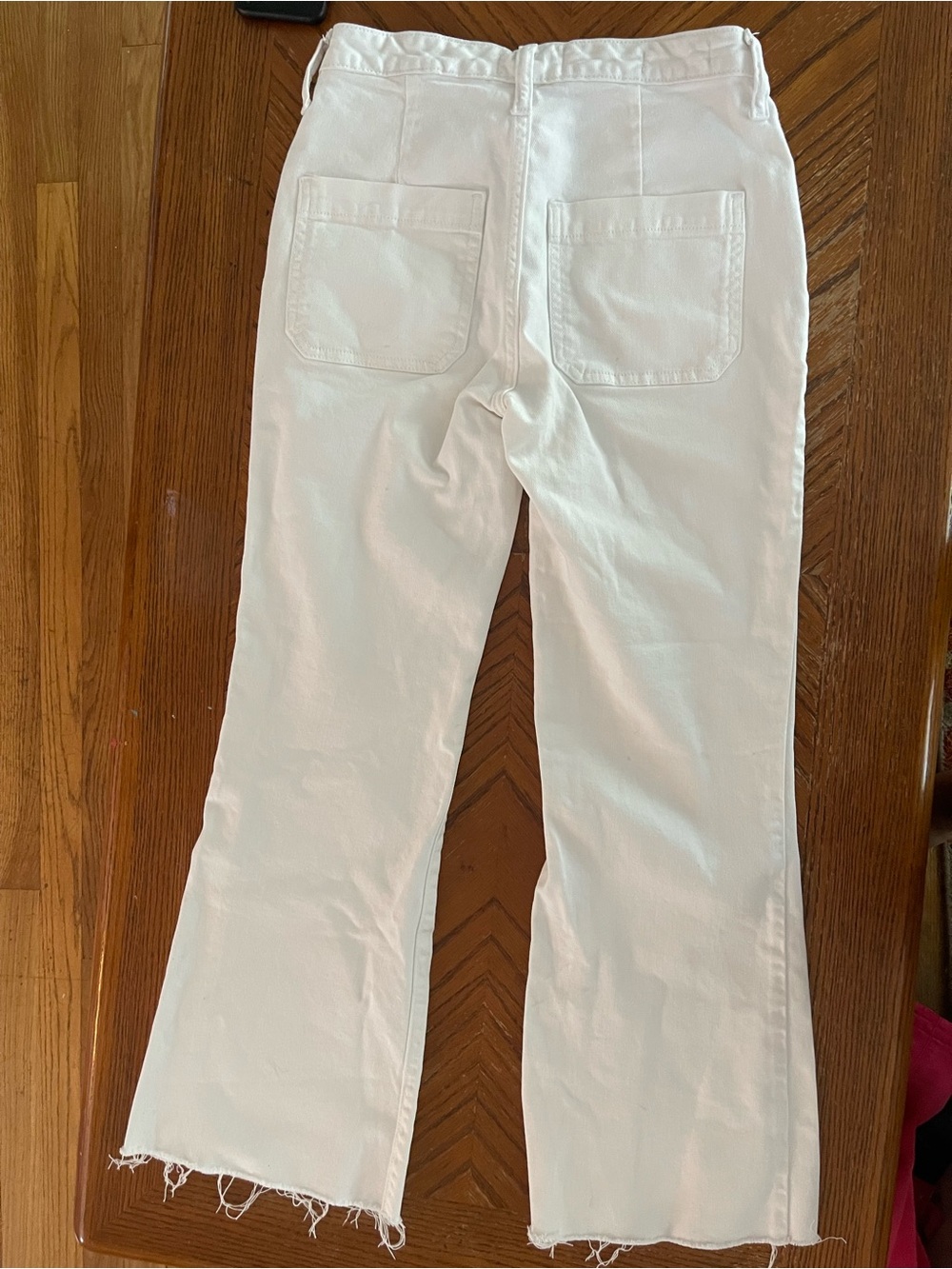 Universal Thread White High Rise Flare Jeans - Picture 4 of 4